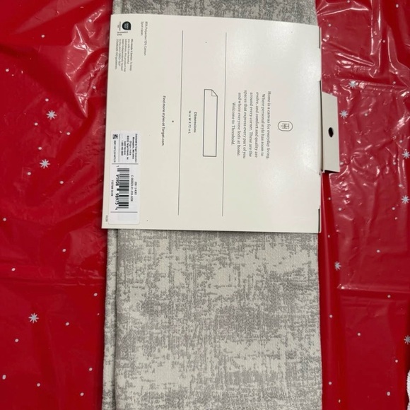 Threshold Textured Gray Table Runner - Picture 2 of 2